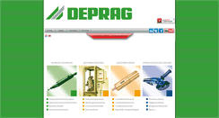 Desktop Screenshot of deprag.nl